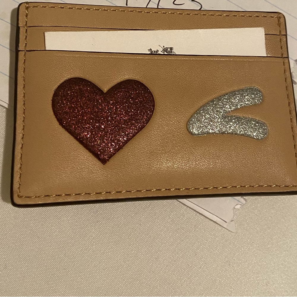Coach card case